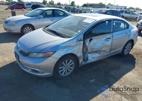 2012 Honda Civic Ex from USA, damaged, VIN 2HGFB2F85CH335947